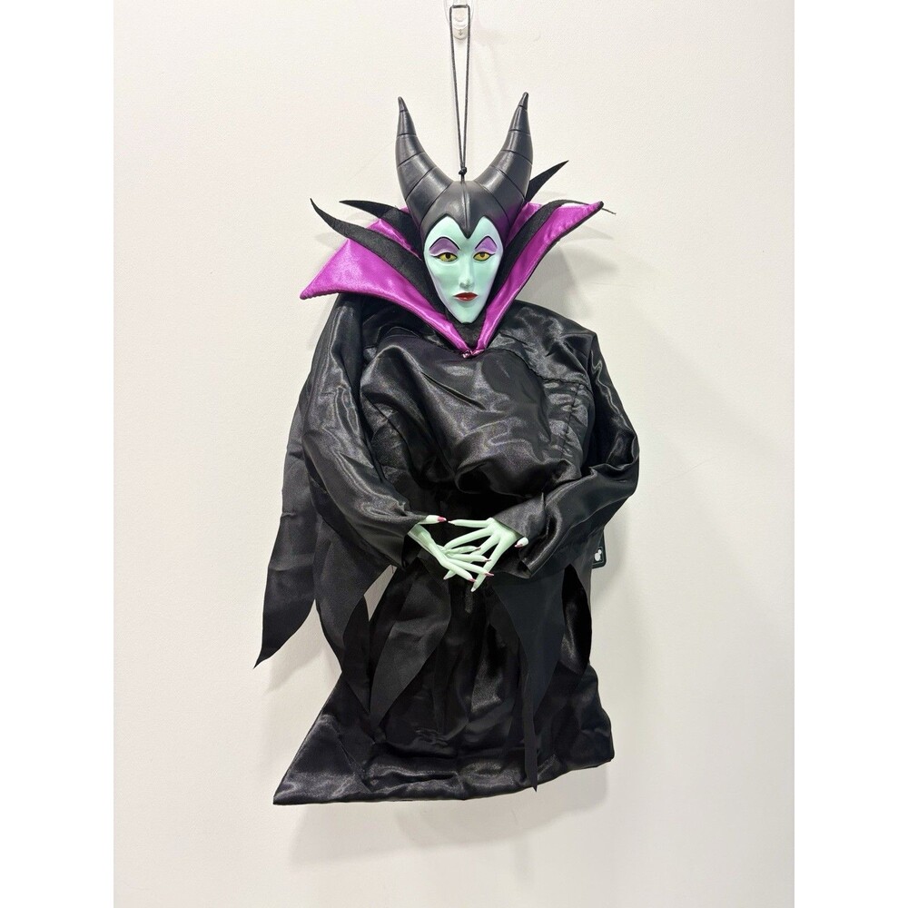 Disney Villains Maleficent Hanging Decor 36-inch with Posable Arms for Halloween